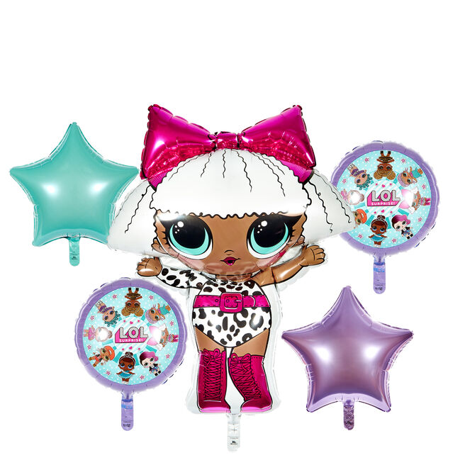 L.O.L. Surprise! Foil Balloon Bundle (Deflated)
