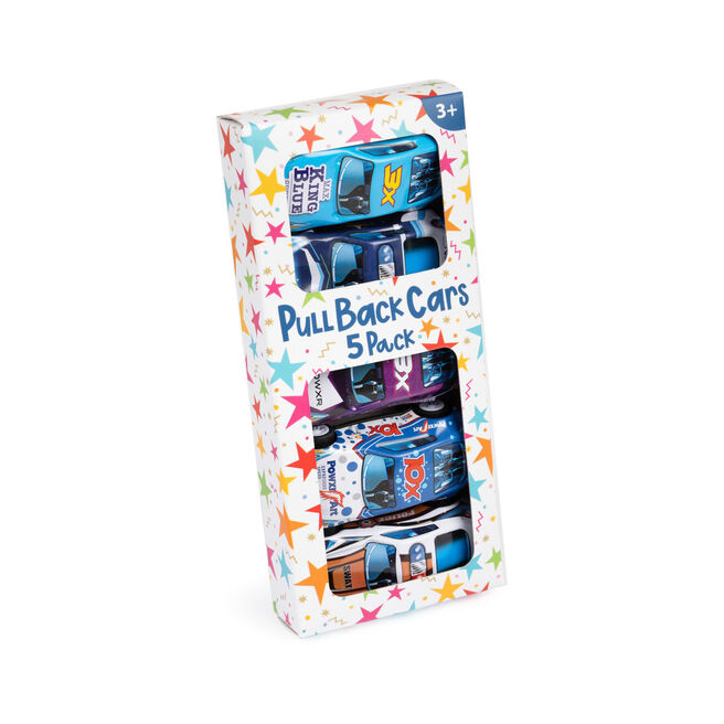 Mini Pull Back Cars - Pack of 5