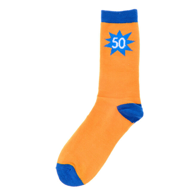 50 You Rock Your Half-Century Socks