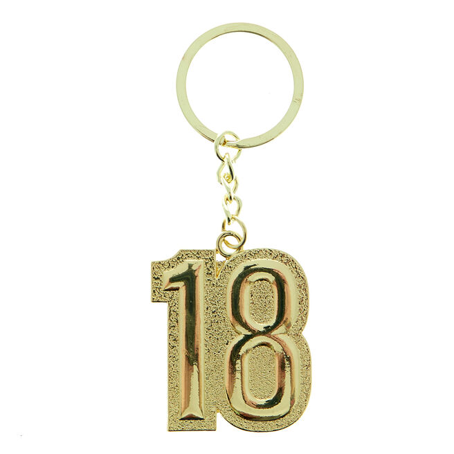 18th Birthday Keyring