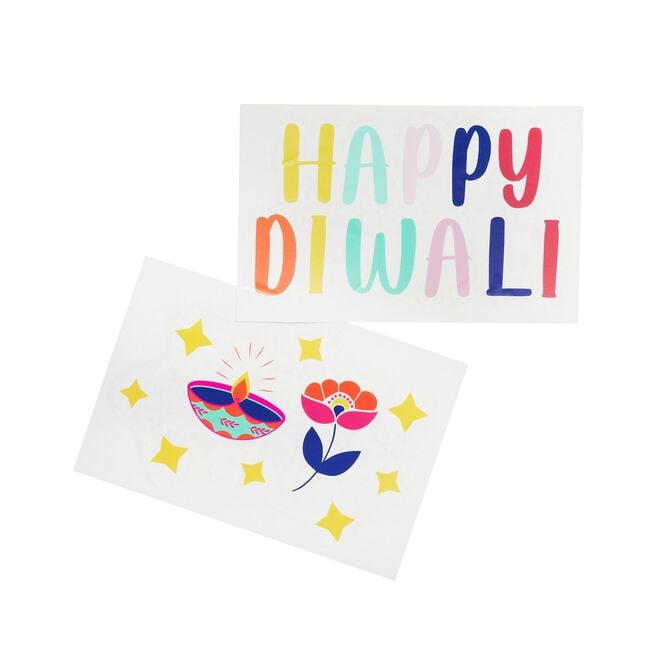 Diwali Window Clings - Pack of 2