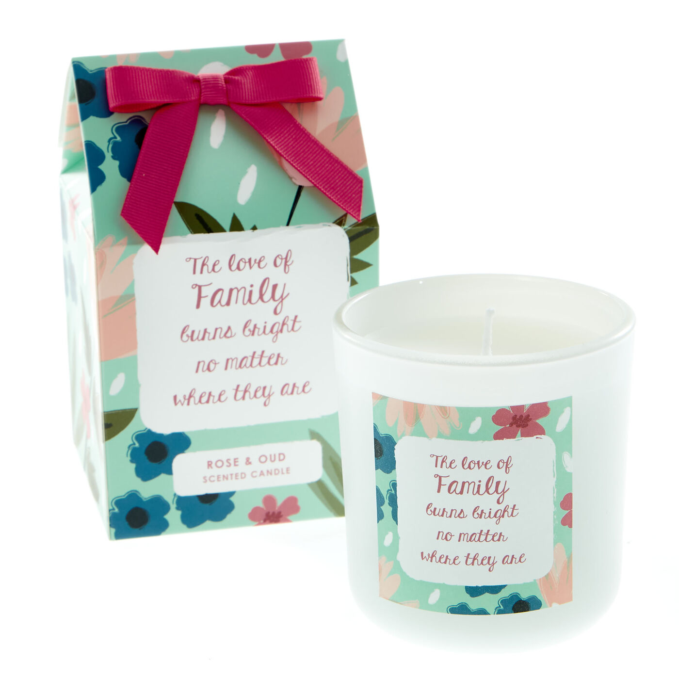 Buy The Love Of Family Rose & Oud Scented Candle for GBP 3.99 Card