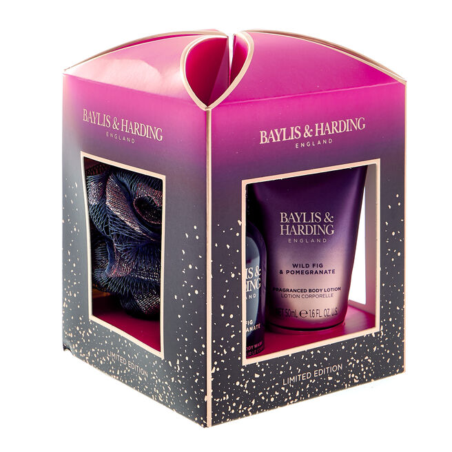 Baylis & Harding Wild Fig & pomegranate Cube Gift Set