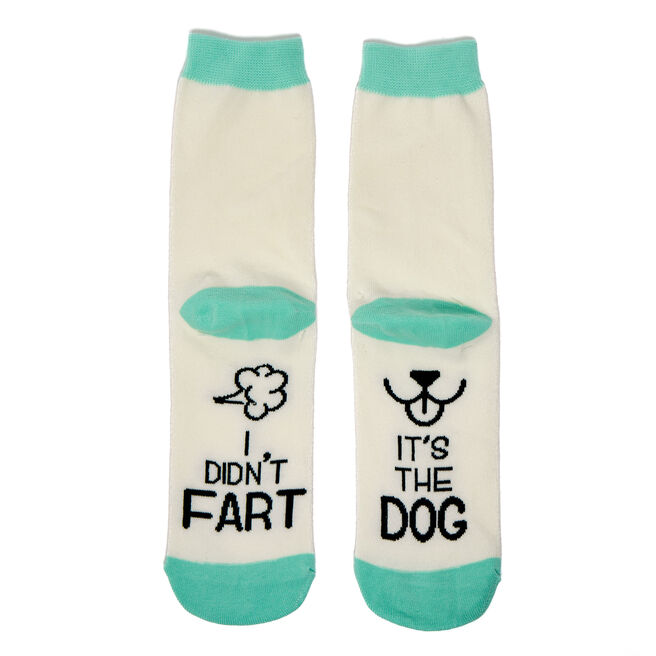 I Didn't Fart It's The Dog Socks 