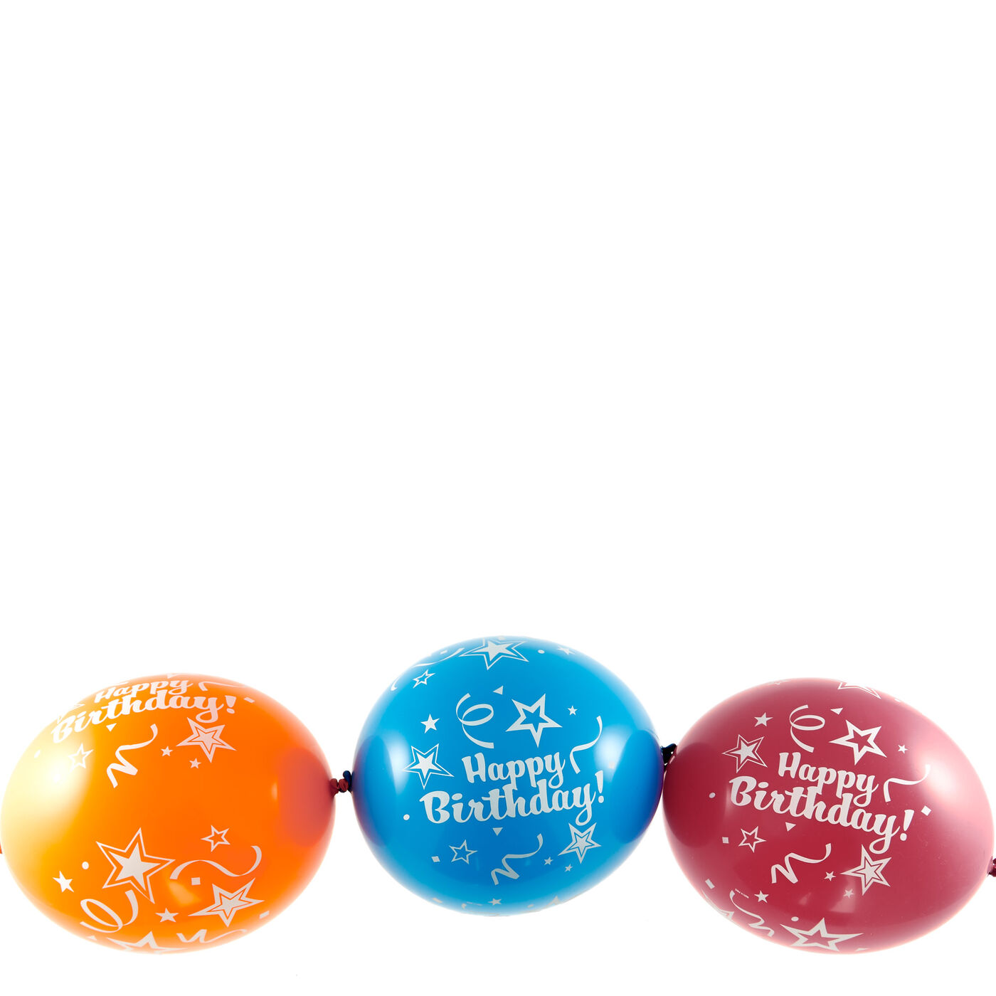 Buy Happy Birthday Party Banner Balloons Pack Of 10 for GBP 4.99