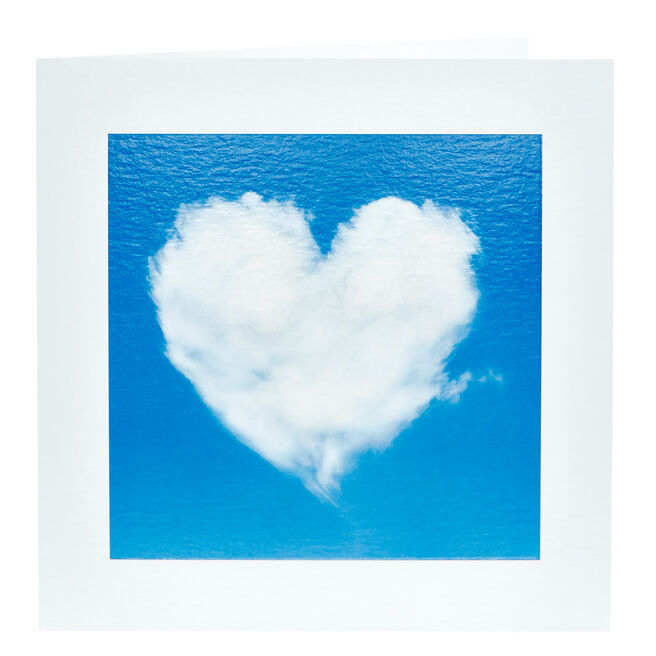 Any Occasion Card - Love Heart Cloud