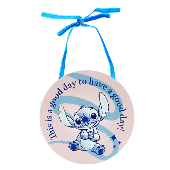Disney Stitch Today Is A Good Day Plaque