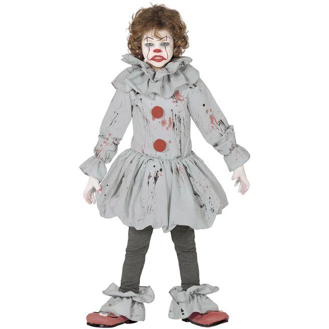 Crazy Clown Children's Fancy Dress Costume 