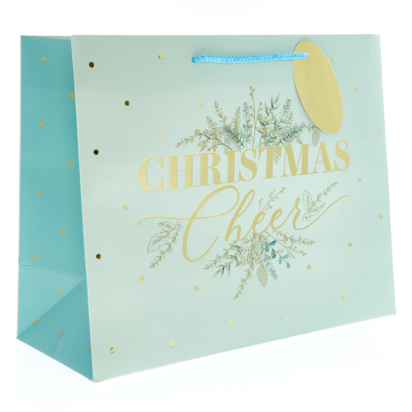 Buy Large Landscape Christmas Cheer Gift Bag for GBP 0.60 Card Factory UK