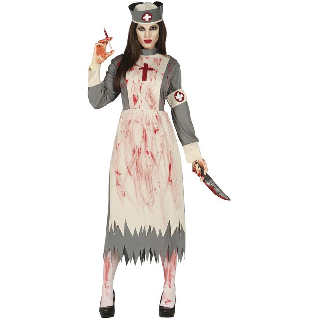 Undead Nurse Adult Fancy Dress Costume 