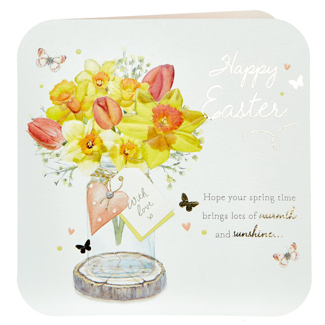 Happy Easter Card - Warmth & Sunshine
