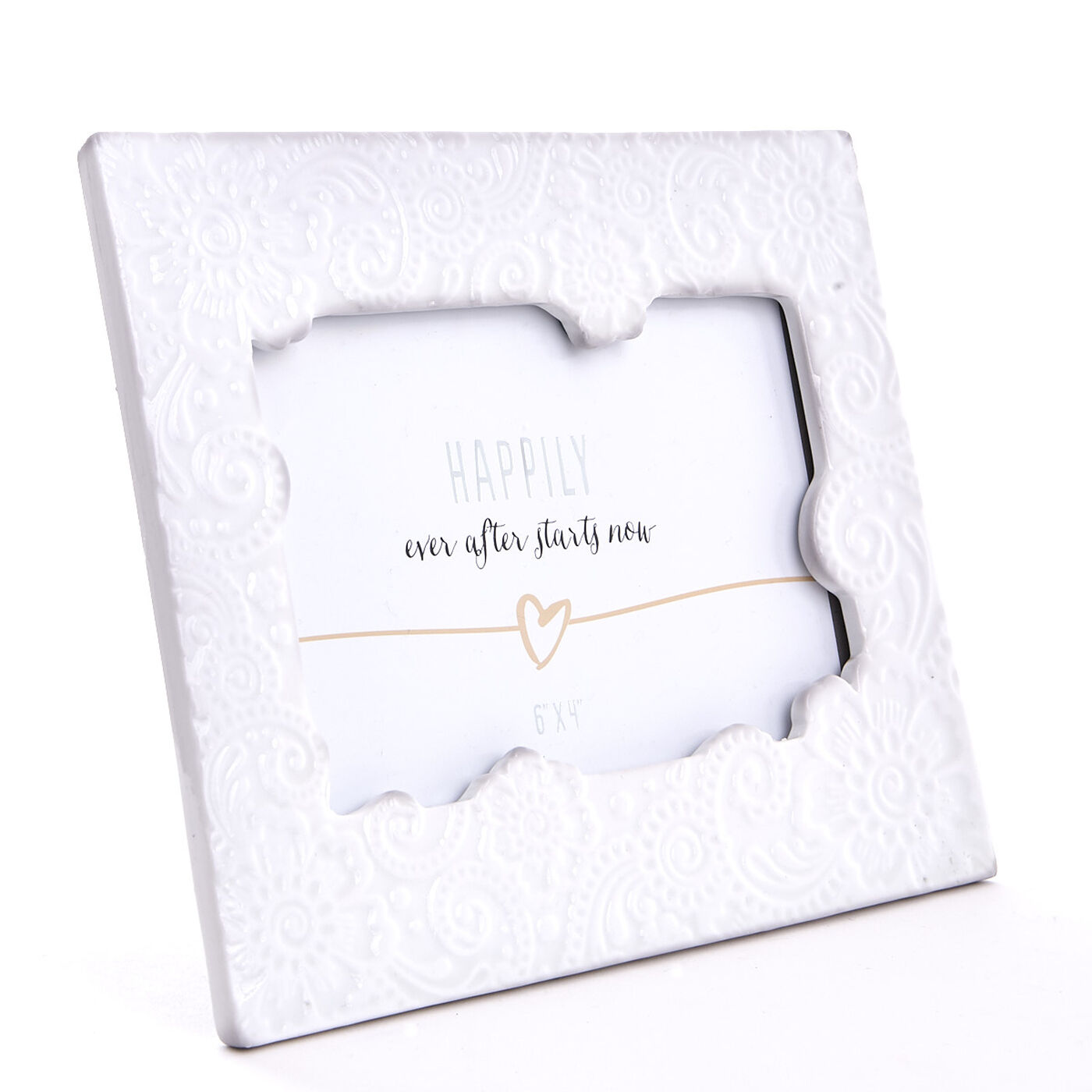 Buy Ceramic Floral Design Photo Frame for GBP 4.99 Card Factory UK