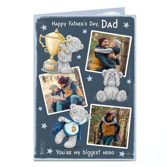 Photo Tatty Teddy Father's Day Card - My Biggest Hero, Dad