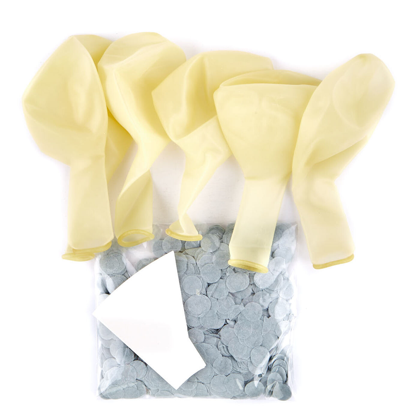 Buy Silver Confetti Balloons Pack Of 6 for GBP 2.99 Card Factory UK
