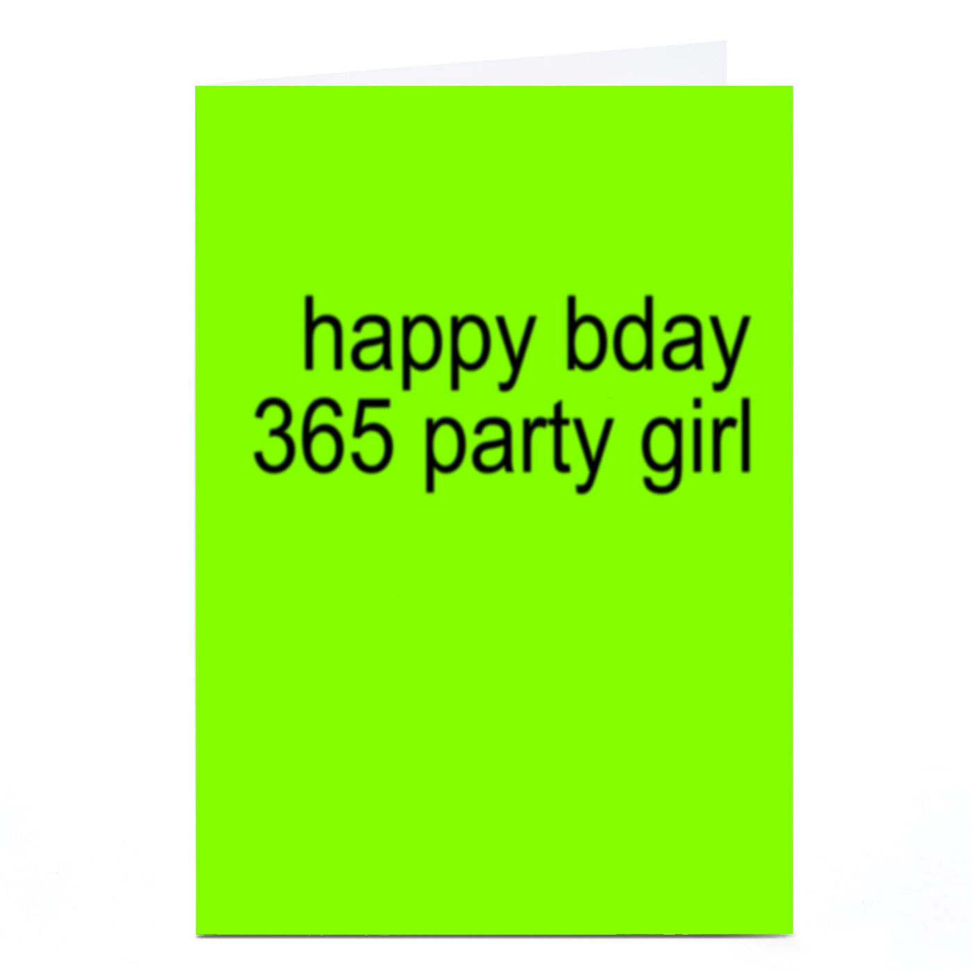 Buy Birthday Card - 365 Party Girl for GBP 1.99 | Card Factory UK