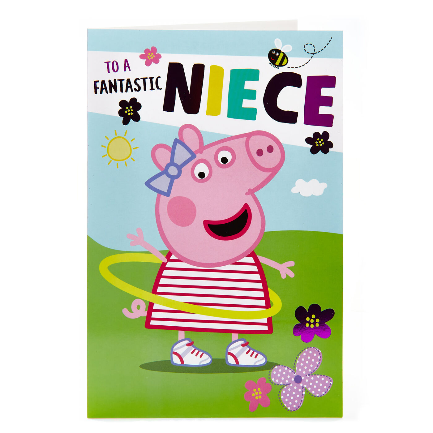 Buy Peppa Pig Birthday Card - Fantastic Niece for GBP 0.99 | Card Factory UK