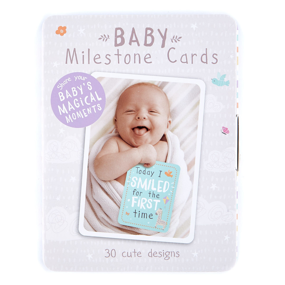 Baby milestone cards clearance asda