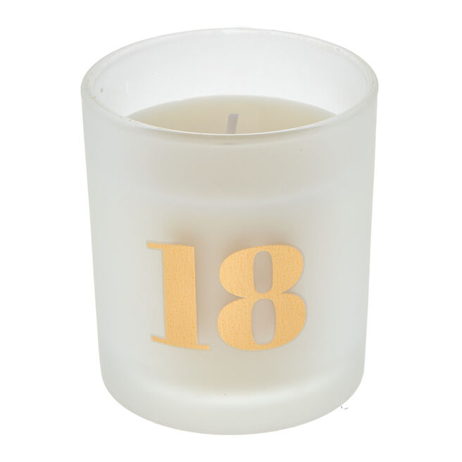18th Birthday Pomegranate Scented Candle