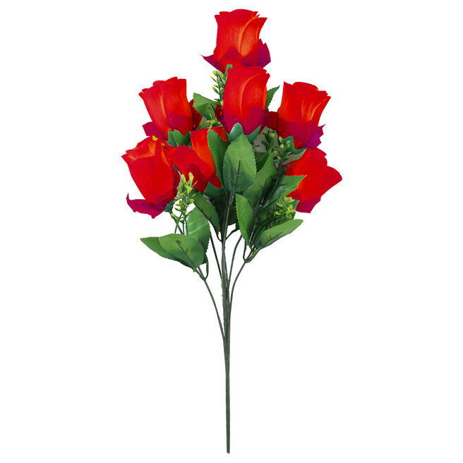 Artificial Red Roses - Bouquet of 7