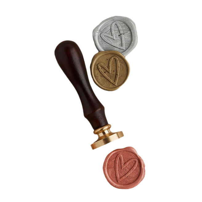 Heart Seal Wax Stamp