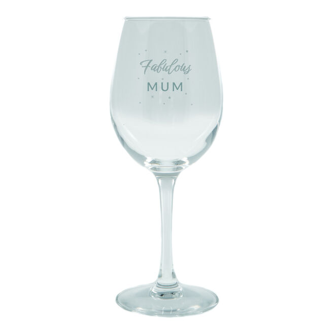 Personalised Wine Glass - Fabulous