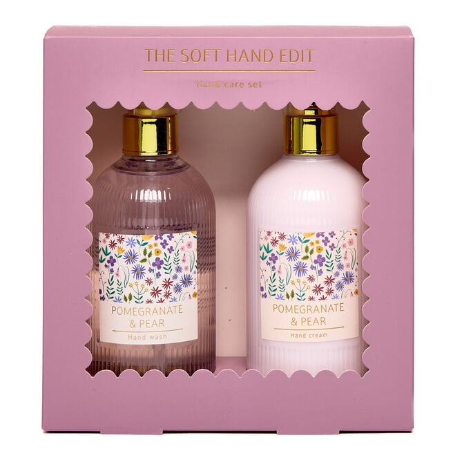 The Soft Hand Edit Hand Care Set - Pomegranate & Pear