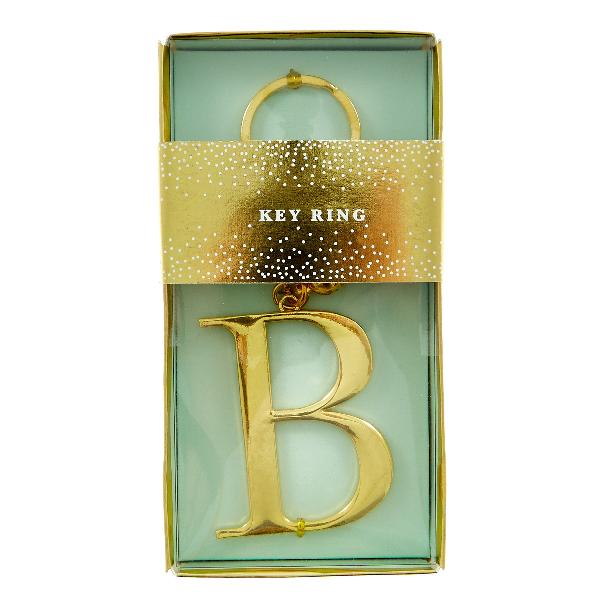 Letter sales b keyring