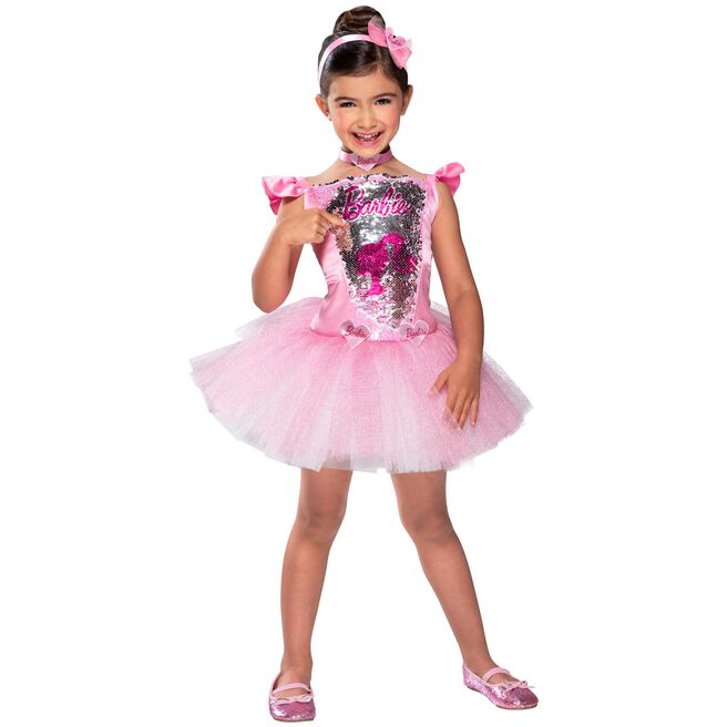 Barbie Ballerina Children's Fancy Dress Costume 