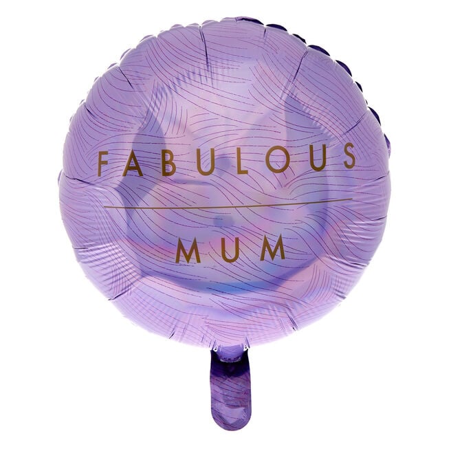 Fabulous Mum Mother's Day 18-Inch Foil helium Balloon
