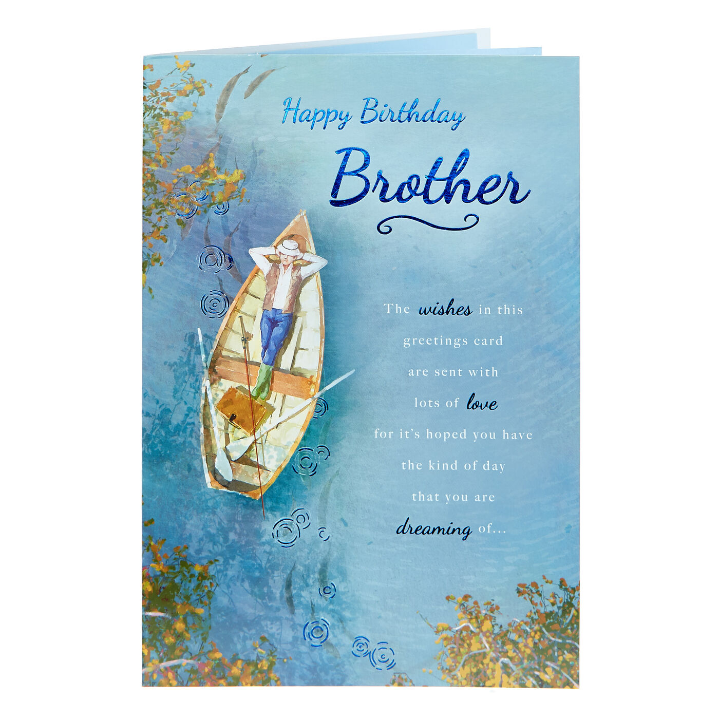 Buy Birthday Card - Brother Gone Fishing for GBP 0.99