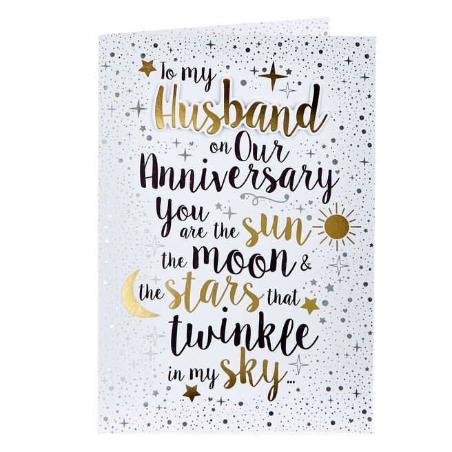 Anniversary Cards For Him From 99p Card Factory This year, surprise the special man in your life with a unique anniversary gift that's thoughtful, meaningful and shows just how much you appreciate him. anniversary cards for him from 99p