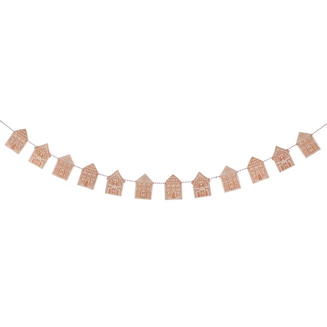 Gingerbread House Garland