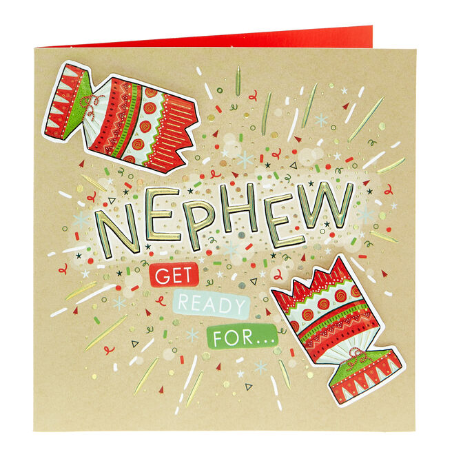 Christmas Card - Nephew Get Ready For...