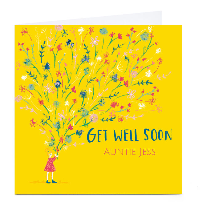 Personalised Emma Valenghi Get Well Soon Card 