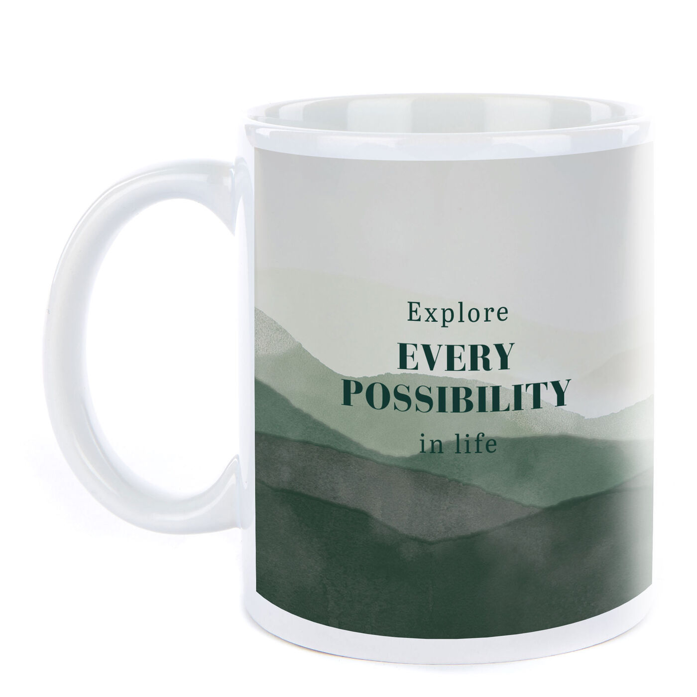 Buy Personalised Mug Explore Every Possibility for GBP 10 29 Card
