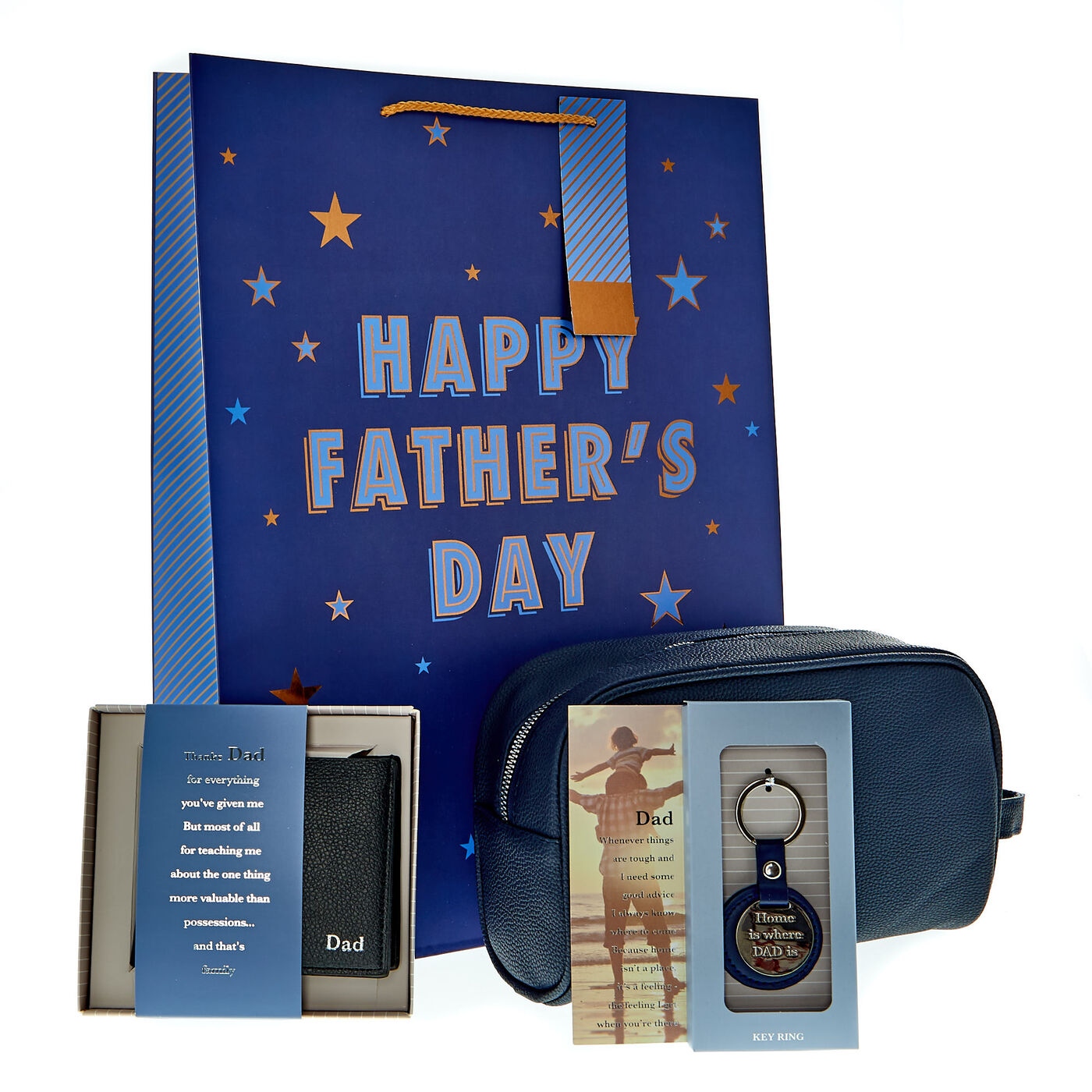 LEQIEC Dad Keychain – Father's Day Gift From Daughter/Son, 'Always Be My Hero' Engraved Key Ring