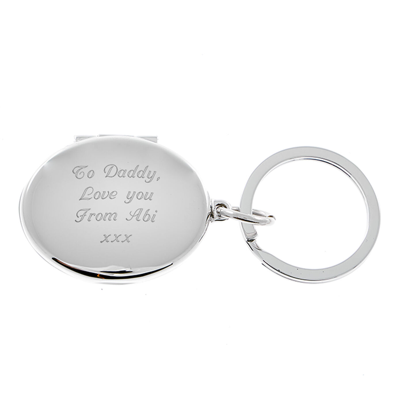 Buy Personalised Engraved Photo Key Ring for GBP 13.49 Card Factory UK