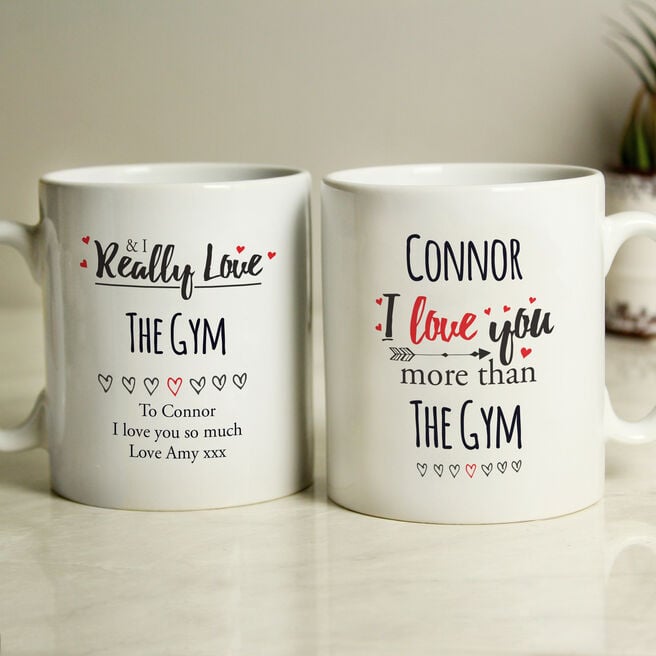 Personalised I Love You More Than Mug