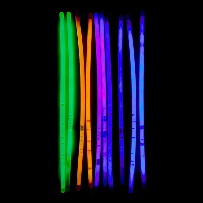 Assorted Glow Stick Bracelets - Pack of 10