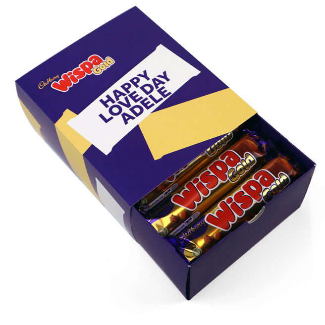 Personalised Cadbury Wispa Gold Favourties Box