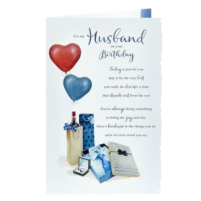 Husband Birthday Cards, Personalised Funny Happy Birthday Husband Cards ...