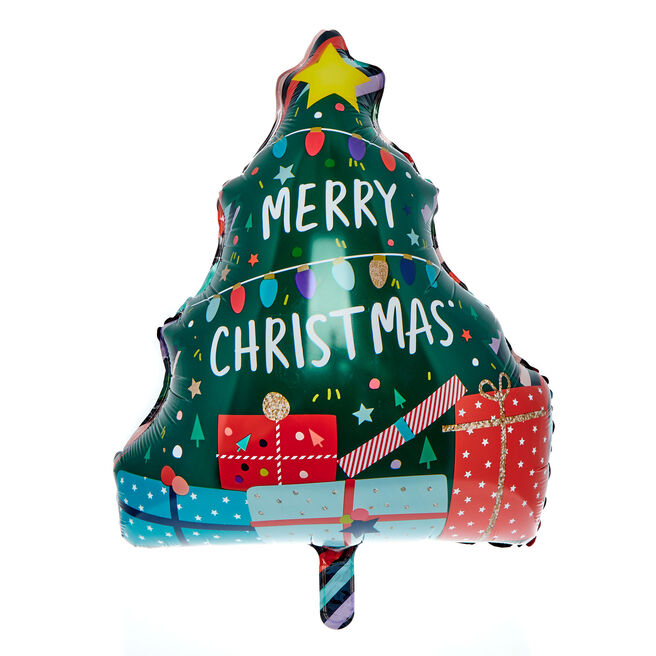 Christmas Tree 30-Inch Foil Helium Balloon