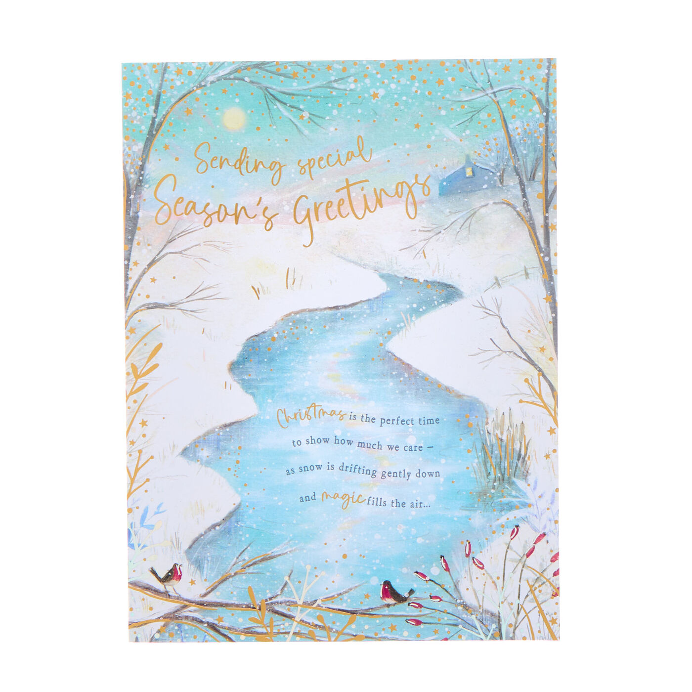 Buy 10 Deluxe Deer & Lake Charity Christmas Cards for GBP 3.49 | Card ...