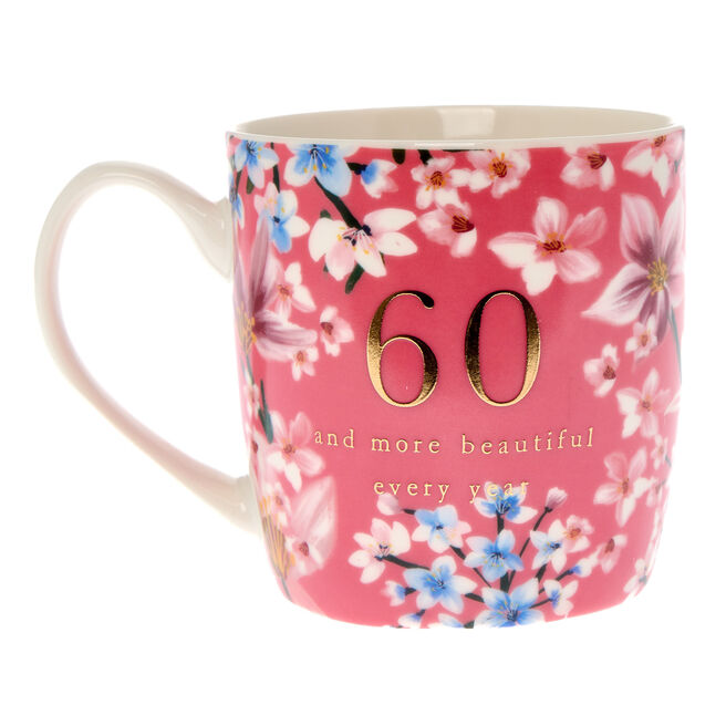 60 & More Beautiful Every Year Mug In A Box