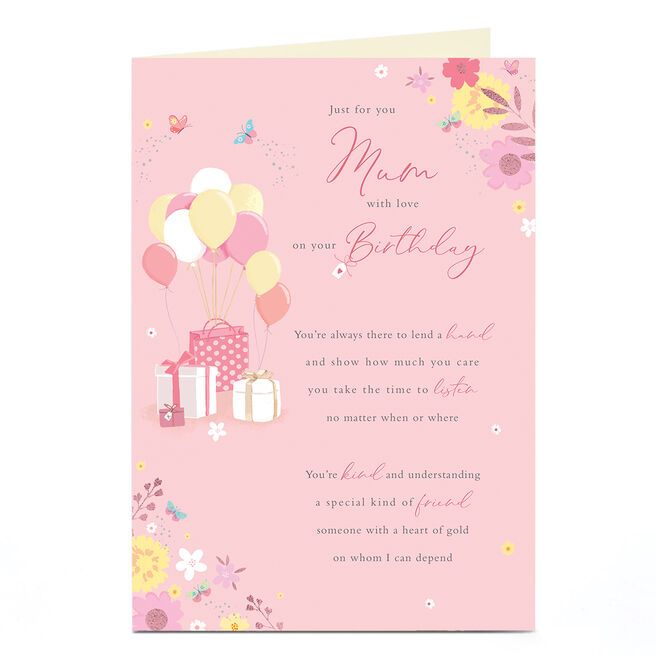 Birthday Card - A Special Kind of Friend, Mum