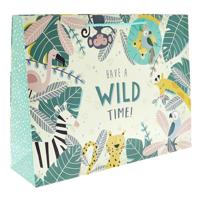 Extra Large Landscape Gift Bag - Have A Wild Time