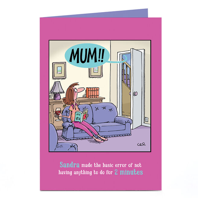 Personalised Card - Mum's Basic Error