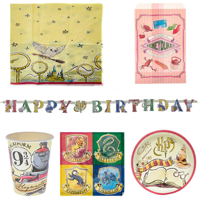 Harry Potter Party Tableware Bundle - 16 Guests