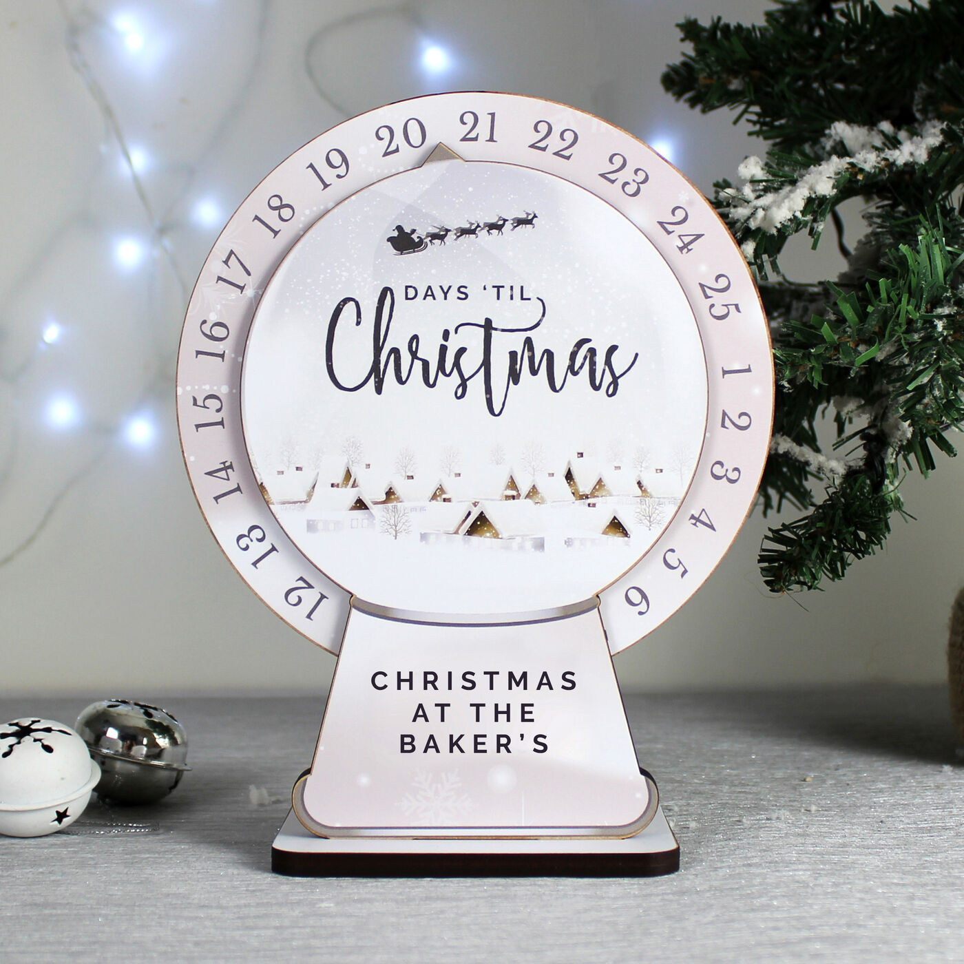 Buy Personalised Make Your Own Christmas Advent Countdown Kit for GBP