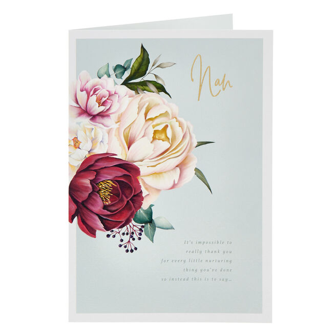 Nan Classic Flowers Mother's Day Card